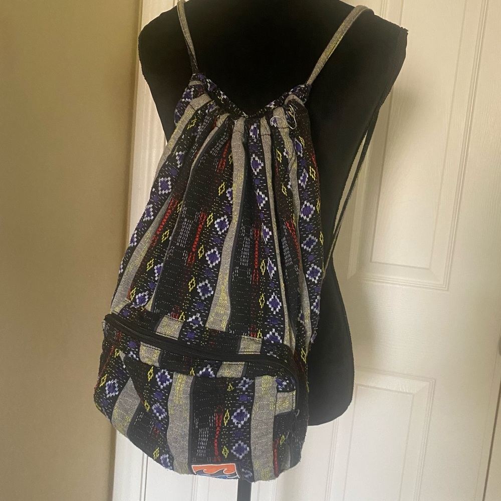 Rare Billabong Drawstring Backpack - Picture 5 of 9